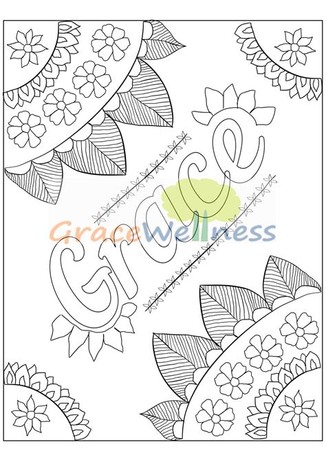grace coloring pages printable   inspiring words bible
