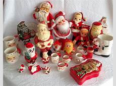 Vintage Christmas Santa Claus Decorations by Judester610 on Etsy
