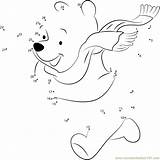 Pooh Bear Dots Connect Winnie Dot Happy Email Cartoons sketch template