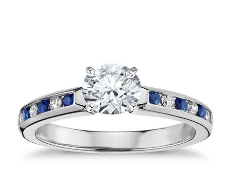 why choose diamond and sapphire engagement rings wedding and bridal inspiration