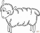 Sheep Coloring Farm Template Animal Illustration Pages Templates Printable Gif Puzzle Silhouettes sketch template