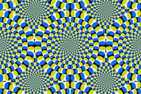 optical illusion can you see what happens if you stare at this picture