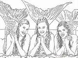 Mako Mermaids Coloring Pages H2o Games Play Flash Friv Template sketch template