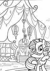 Rarity Pony Colouring Jukic sketch template