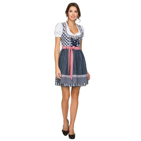 Women German Oktoberfest Beer Girl Costume Bavarian Dirndl