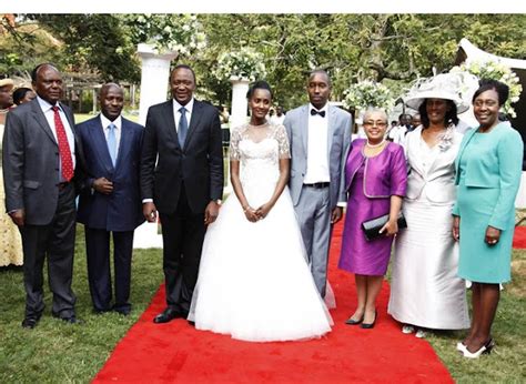 ngina kenyatta marries riftvalley tycoon   private ceremony