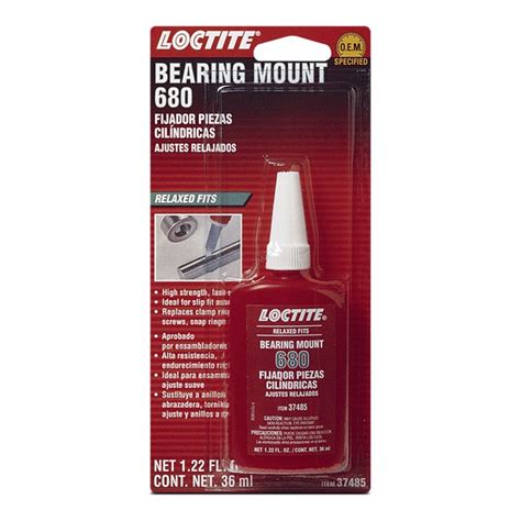 loctite   relaxed fits bearing mount