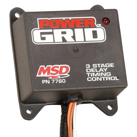 msd  power grid ignition system timing control   stage delay timer