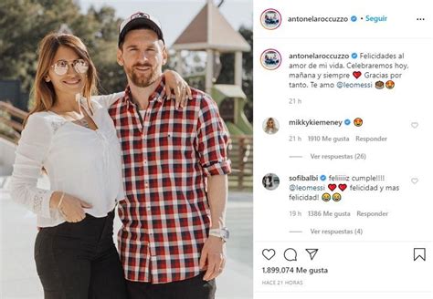 Leo Messi Celebra Su Cumpleaños Con Una Romántica Felicitación De Su
