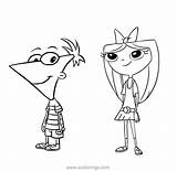 Phineas Ferb Isabella Finias Coloring4free Amiga Xcolorings 975px 70k 1000px sketch template