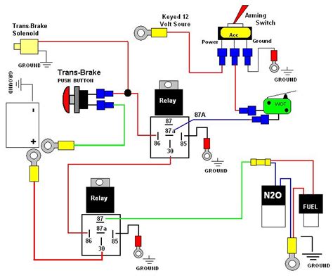 nitrous  transbrake wiring diagram ecoist