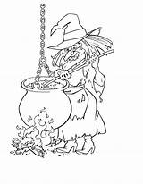 Witch Coloring Pages Scarlet Getdrawings sketch template