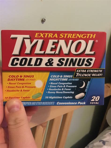 Tylenol Cold Extra Strength Daytime Eztabs 20 Count Reviews In