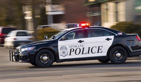 spokane police cars handle test runs  quiet ease