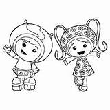 Coloring Pages Umizoomi Team Toddler Momjunction Geo Milli sketch template