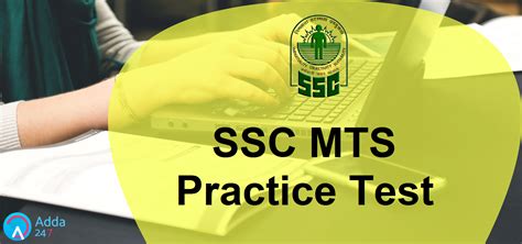 ssc mts model paper official  practice test