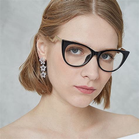 women unique legs personality cat eye eyewear frames optical eyeglasses computer glasses