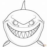 Mask Coloring Shark Sharks Pages Printable Fish Masks Animal Drawing Puzzle Templates sketch template