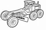 Pages Tonka Coloring Truck Chuck Grader Color Printable Print Kids Getcolorings Template Fun sketch template