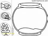 Fish Bowl Coloring Printable Drawing Clip Clipart Tank Kids Webstockreview Pages Getdrawings Paintingvalley Getcolorings Clipground sketch template