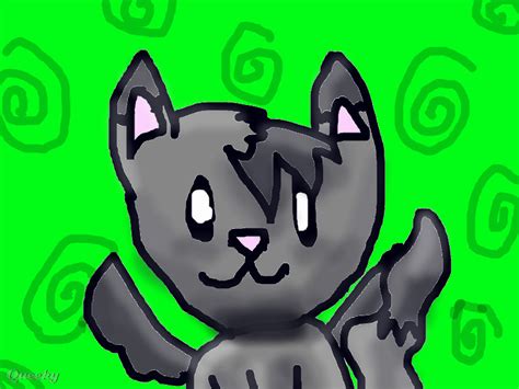 chibi cat  animals speedpaint drawing  blossomflame queeky