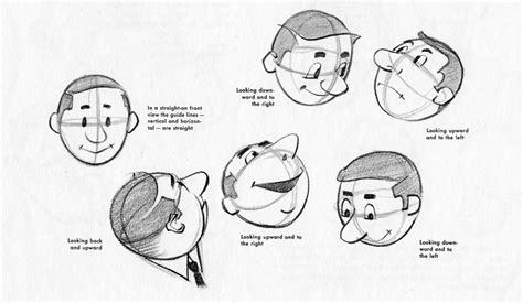 learn  draw cartoons lesson   comic head