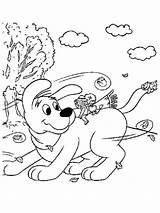 Coloring Clifford Pages Printable Dog Puppy Halloween Red Windy Kids Print Disney Color Cartoons Emily Big Online Coloringpages1001 Choose Board sketch template