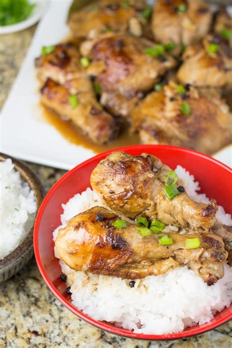 chicken adobo filipino style salu salo recipes
