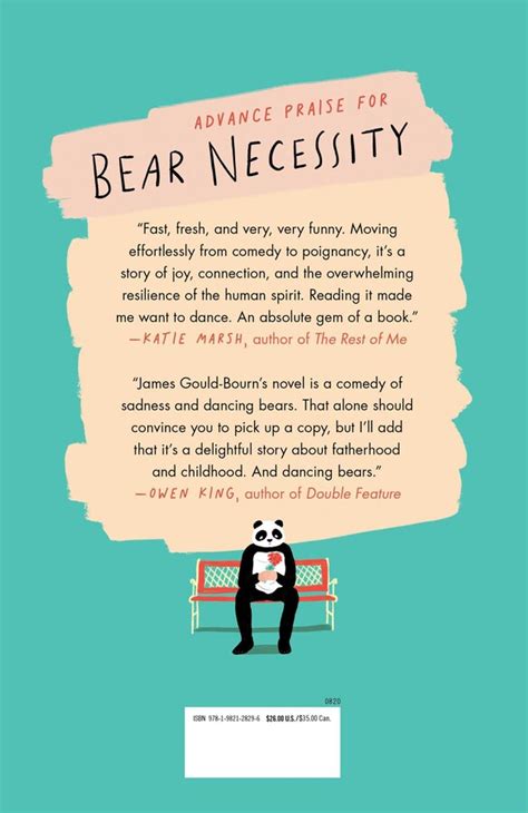 bear necessity book by james gould bourn official