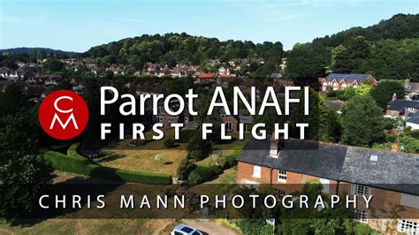 parrot anafi drone  flight  youtube