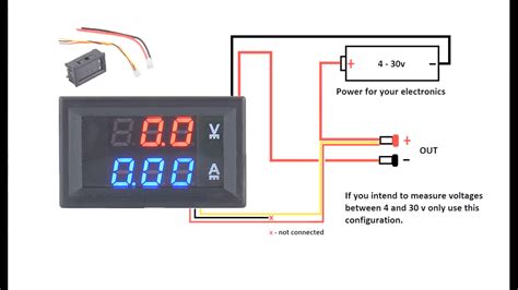 volt amp meter wiring diagram wiring digital  schematic