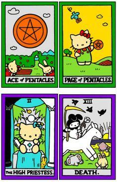 kitty tarot cards  kitty iphone wallpaper cartomancy