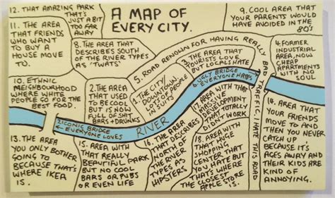 18 things all cities have in common — in 1 map big think