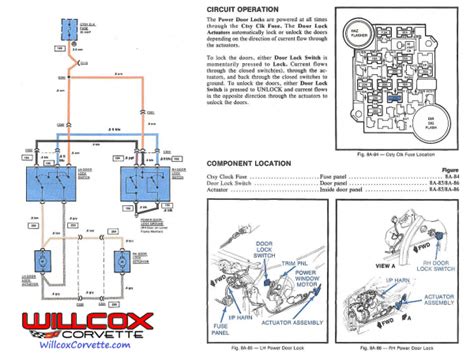 door lock diagram