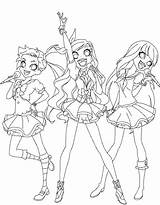 Lolirock Coloring Auriana Pages Template sketch template