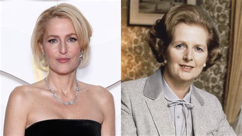 Gillian Anderson Looks Like Margaret Thatcher In ‘the
