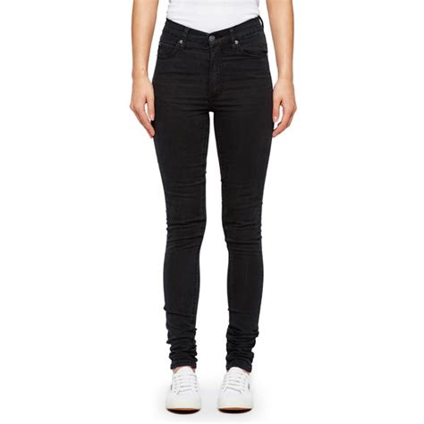 cheap monday women s second skin high waisted skinny jeans