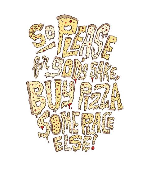 buy pizza pizza art typography letters types  pizza