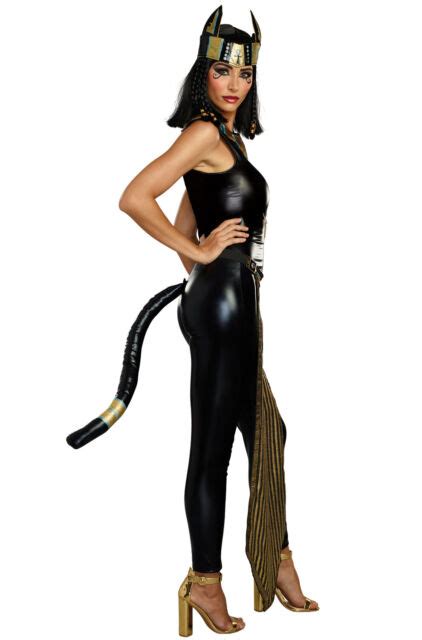 brand new egyptian goddess bastet kitty of de nile adult costume ebay