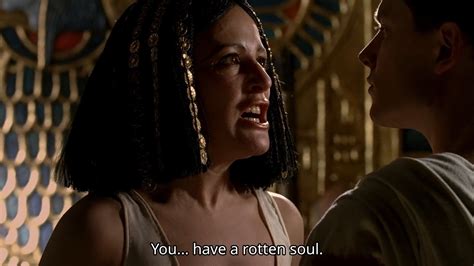 stupid tv questions — oh and what makes cleopatra think that she or