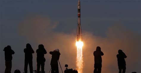 soyuz rocket launches flawlessly weeks after malfunction the new