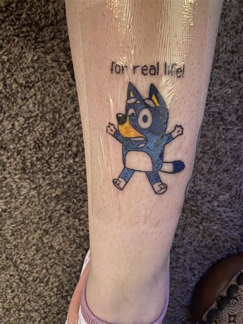 tattoo   son    love  bluey rbluey