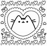 Pusheen Coloring Pages Printable Getcolorings Result Color sketch template