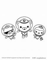 Octonauts Coloring Pages Kwazii Cartoon Book Bubakids Colouring sketch template