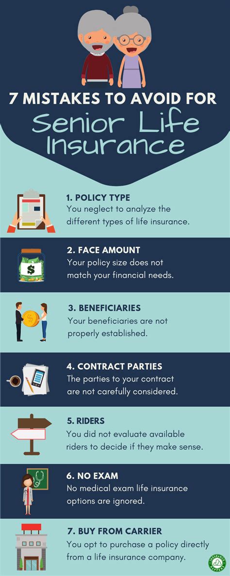 life insurance for seniors top 7 mistakes to avoid