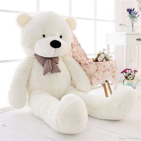 wholesale cheap  giant white teddy bear big huge kids stuffed