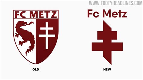 fc metz logo unveiled footy headlines