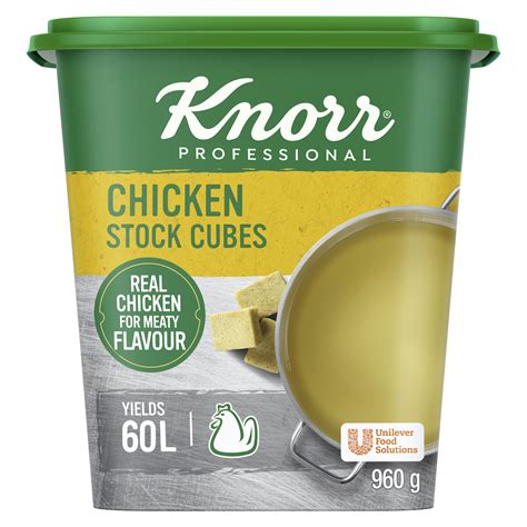 knorr chicken stock cubes single    gr wholesale tradeling