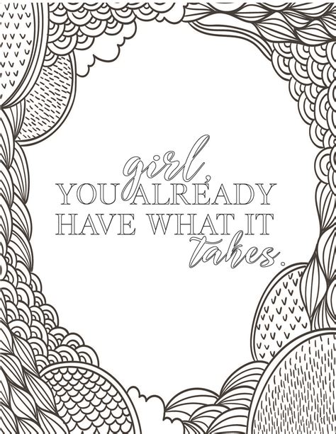 coloring pages quotes