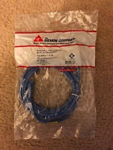 siemon mc     mc cable assy ft ab blue  ebay